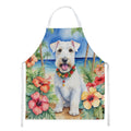 Sealyham Terrier Luau Apron Cooking Kitchen Server Baking Crafts Gardening for Adult Women Men, Unisex, Large, Multicolor
