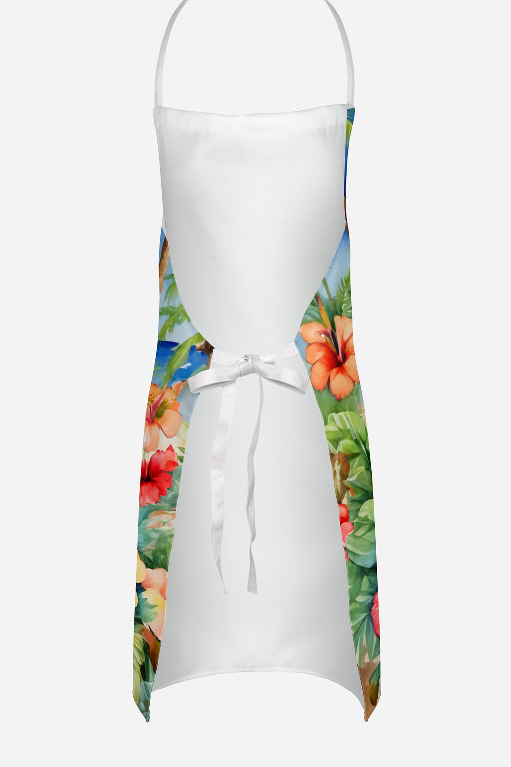 Sealyham Terrier Luau Apron Cooking Kitchen Server Baking Crafts Gardening for Adult Women Men, Unisex, Large, Multicolor