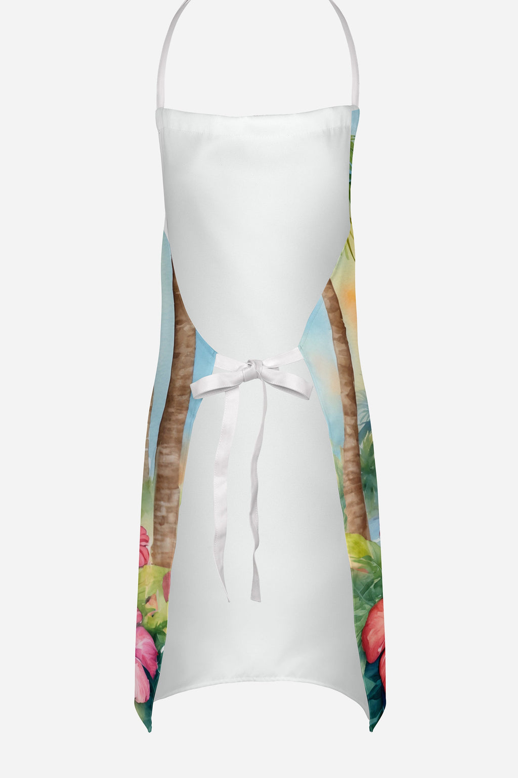 Shih Tzu Luau Apron Cooking Kitchen Server Baking Crafts Gardening for Adult Women Men, Unisex, Large, Multicolor
