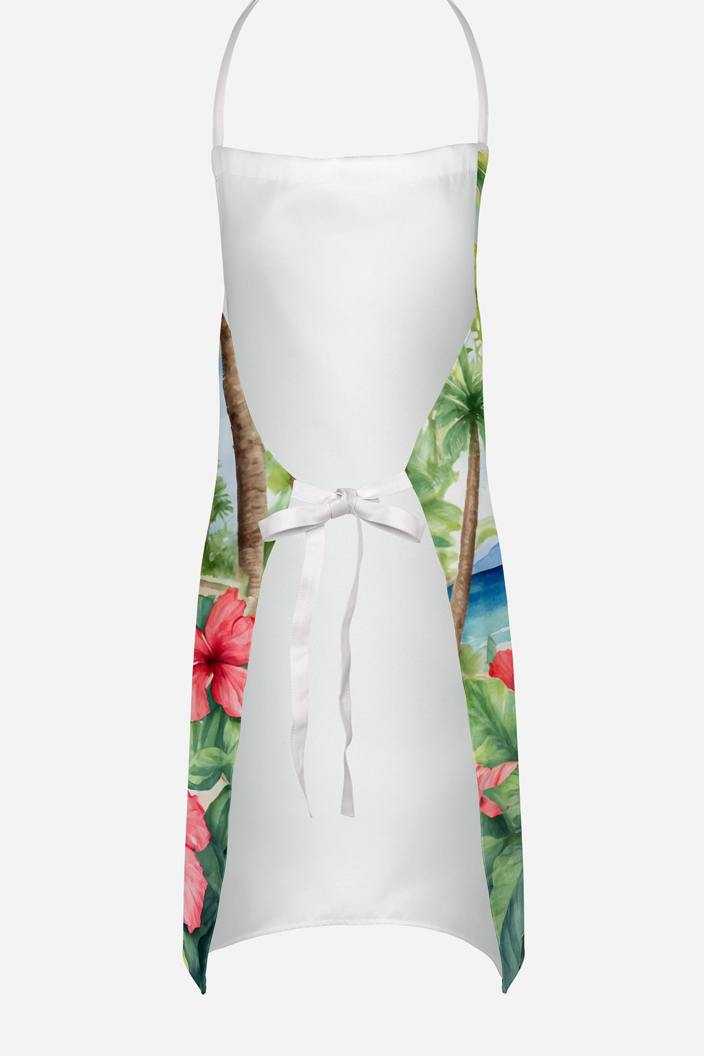 Weimaraner Luau Apron Cooking Kitchen Server Baking Crafts Gardening for Adult Women Men, Unisex, Large, Multicolor