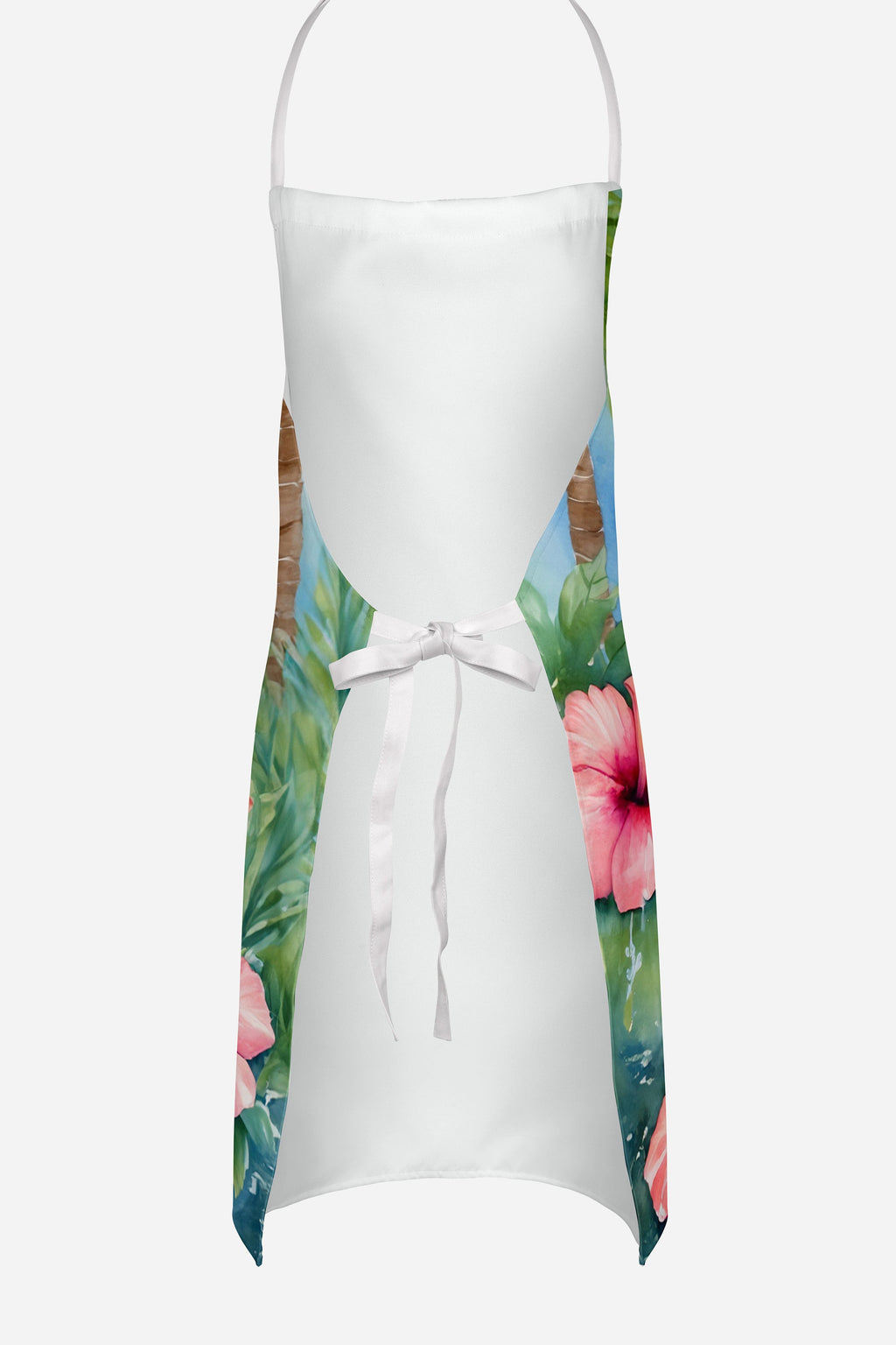 Westie Luau Apron Cooking Kitchen Server Baking Crafts Gardening for Adult Women Men, Unisex, Large, Multicolor