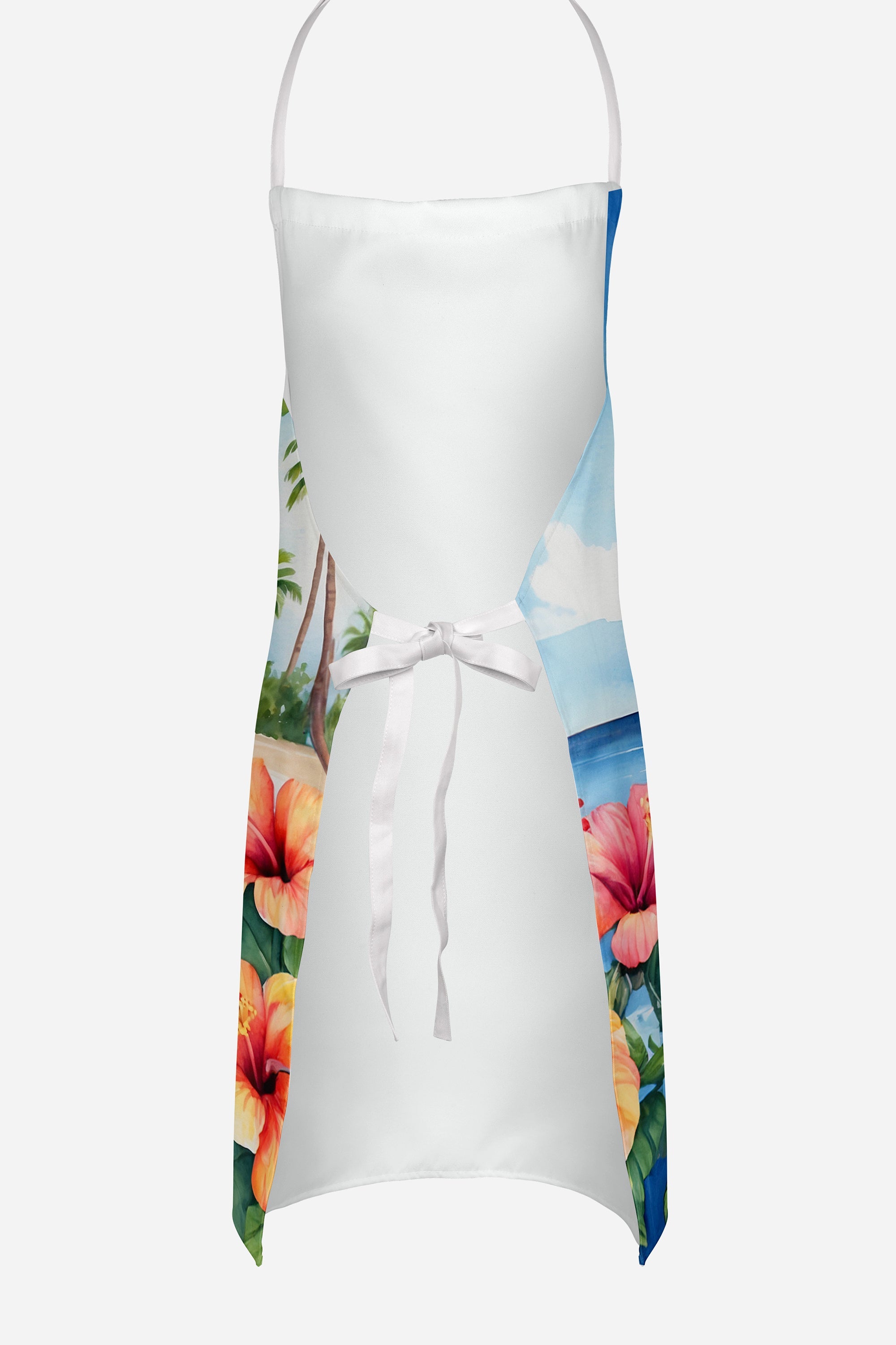 Whippet Luau Apron Cooking Kitchen Server Baking Crafts Gardening for Adult Women Men, Unisex, Large, Multicolor