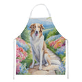 Borzoi Spring Path Apron Cooking Kitchen Server Baking Crafts Gardening for Adult Women Men, Unisex, Large, Multicolor