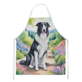 Borzoi Spring Path Apron Cooking Kitchen Server Baking Crafts Gardening for Adult Women Men, Unisex, Large, Multicolor