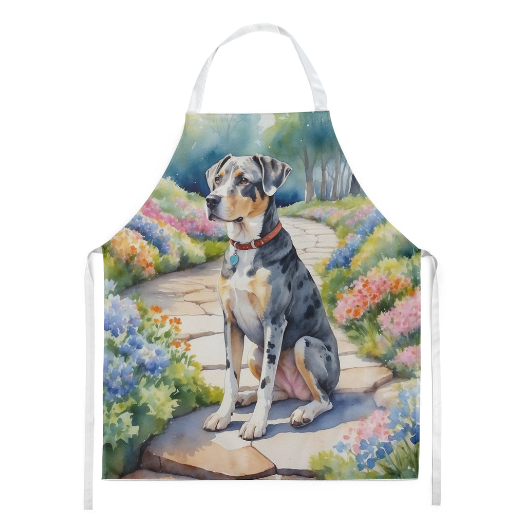 Catahoula Spring Path Apron Cooking Kitchen Server Baking Crafts Gardening for Adult Women Men, Unisex, Large, Multicolor