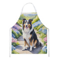 Collie Spring Path Apron Cooking Kitchen Server Baking Crafts Gardening for Adult Women Men, Unisex, Large, Multicolor