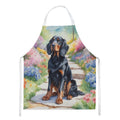 Gordon Setter Spring Path Apron Cooking Kitchen Server Baking Crafts Gardening for Adult Women Men, Unisex, Large, Multicolor