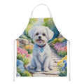 Maltese Spring Path Apron Cooking Kitchen Server Baking Crafts Gardening for Adult Women Men, Unisex, Large, Multicolor