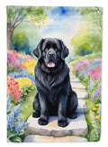 Newfoundland Spring Path House Flag 28x40 Porch Sleeve Pole Decorative Outside Yard Banner Artwork Wall Hanging, Polyester