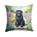 Newfoundland Spring Path Decorative Throw Pillow 18x18 Indoor Outdoor Accent Cushion, Fabric Cover with Insert for Sofa, Bed, Porch & Living Room