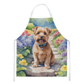 Norfolk Terrier Spring Path Apron Cooking Kitchen Server Baking Crafts Gardening for Adult Women Men, Unisex, Large, Multicolor