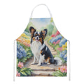 Papillon Spring Path Apron Cooking Kitchen Server Baking Crafts Gardening for Adult Women Men, Unisex, Large, Multicolor