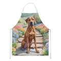 Rhodesian Ridgeback Spring Path Apron Cooking Kitchen Server Baking Crafts Gardening for Adult Women Men, Unisex, Large, Multicolor