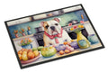 Decorating Easter English Bulldog Doormat Indoor Outdoor 18H X 27W Front Door Mat Rugs for Entryway, Non Slip Washable