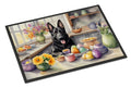 Decorating Easter German Shepherd Doormat Indoor Outdoor 18H X 27W Front Door Mat Rugs for Entryway, Non Slip Washable