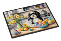 Decorating Easter Havanese Doormat Indoor Outdoor 24H X 36W Front Door Mat Rugs for Entryway, Non Slip Washable Low Pile,