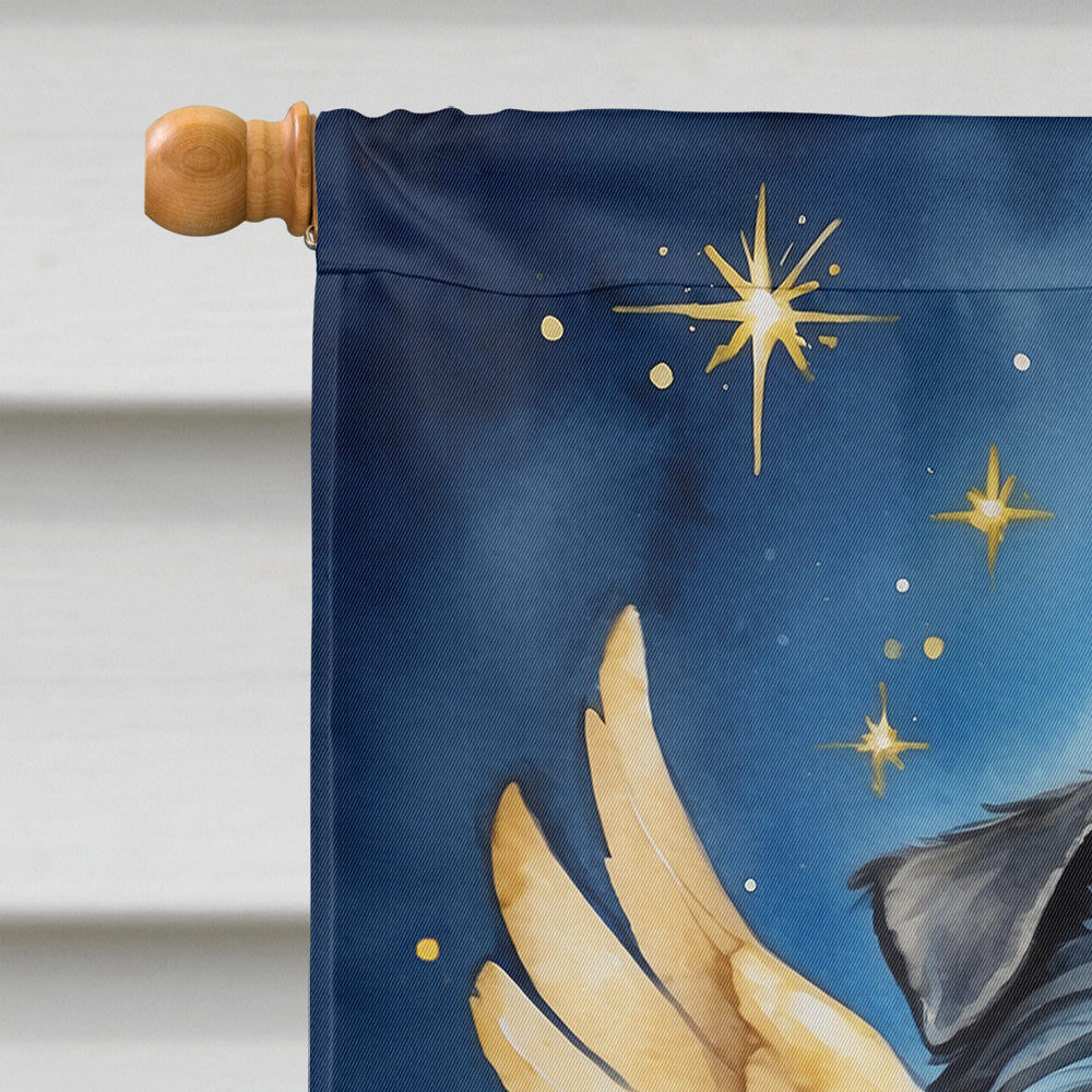 Affenpinscher My Angel House Flag 28x40 Porch Sleeve Pole Decorative Outside Yard Banner Artwork Wall Hanging, Polyester