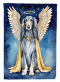 Afghan Hound My Angel House Flag 28x40 Porch Sleeve Pole Decorative Outside Yard Banner Artwork Wall Hanging, Polyester