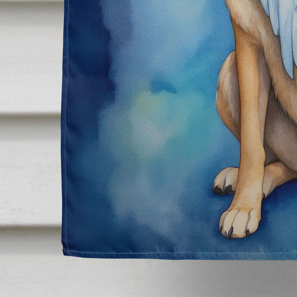 Anatolian Shepherd My Angel House Flag 28x40 Porch Sleeve Pole Decorative Outside Yard Banner Artwork Wall Hanging, Polyester