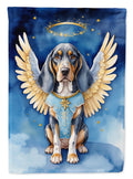 Bluetick Coonhound My Angel House Flag 28x40 Porch Sleeve Pole Decorative Outside Yard Banner Artwork Wall Hanging, Polyester