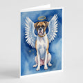Boxer My Angel Greeting Cards Pack of 8 Blank Cards with Envelopes Whimsical A7 Size 5x7