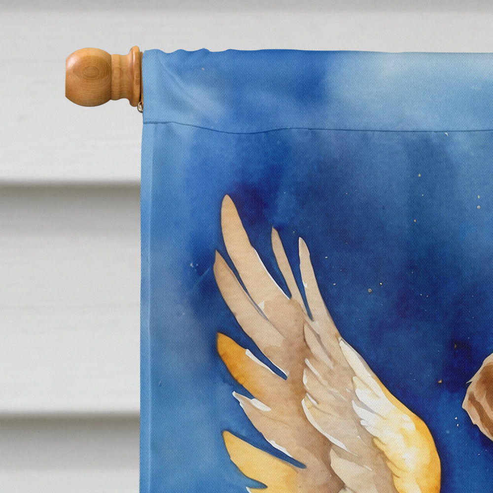 Chesapeake Bay Retriever My Angel House Flag 28x40 Porch Sleeve Pole Decorative Outside Yard Banner Artwork Wall Hanging, Polyester