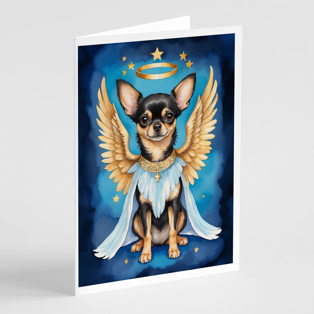 Chihuahua My Angel Greeting Cards Pack of 8 Blank Cards with Envelopes Whimsical A7 Size 5x7