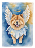 Chow Chow My Angel House Flag 28x40 Porch Sleeve Pole Decorative Outside Yard Banner Artwork Wall Hanging, Polyester