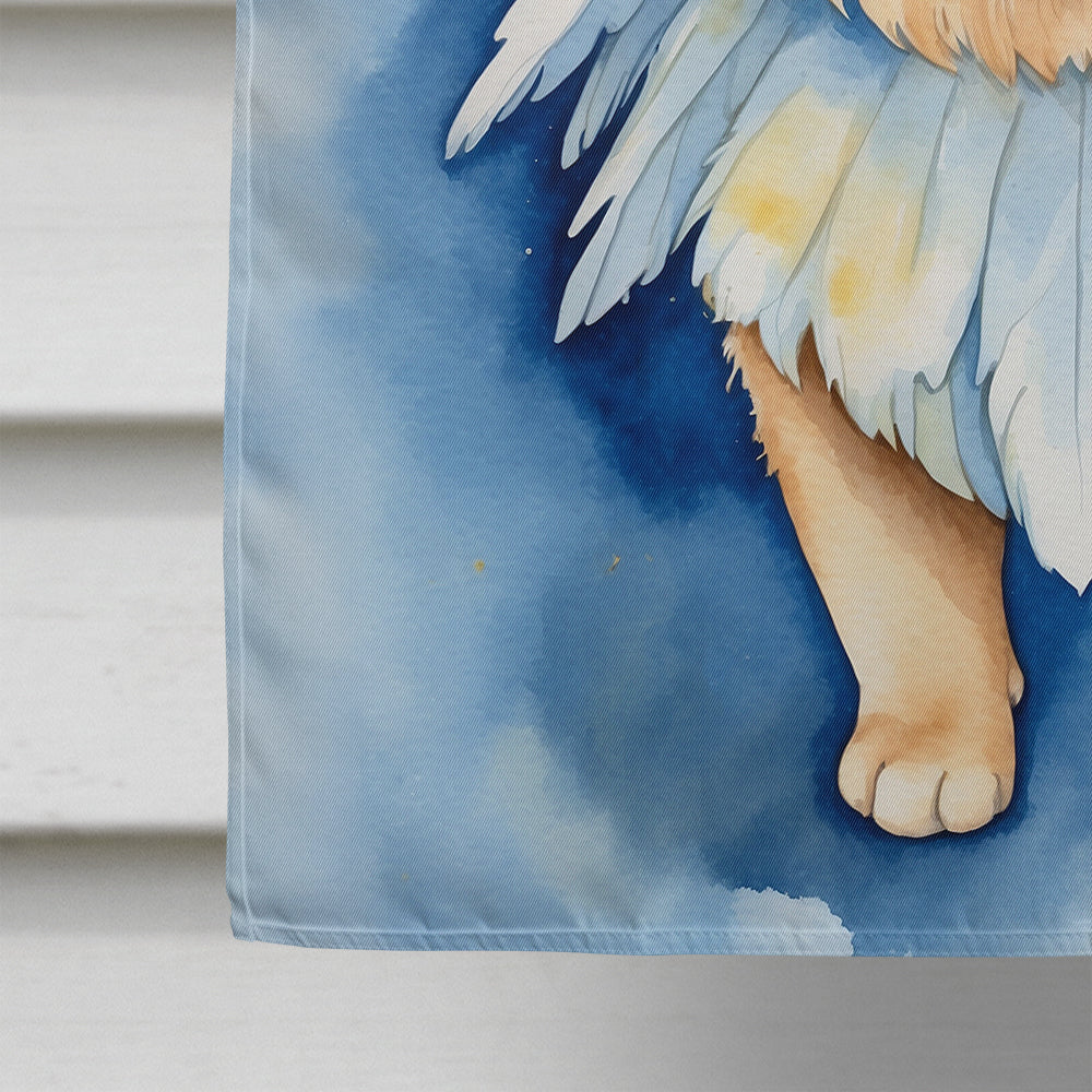 Chow Chow My Angel House Flag 28x40 Porch Sleeve Pole Decorative Outside Yard Banner Artwork Wall Hanging, Polyester