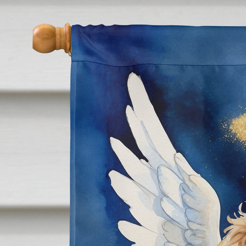 Cockapoo My Angel House Flag 28x40 Porch Sleeve Pole Decorative Outside Yard Banner Artwork Wall Hanging, Polyester