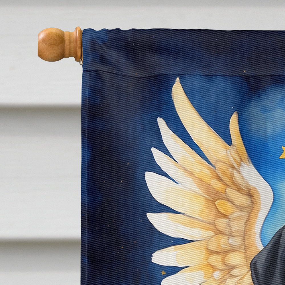Greater Swiss Mountain Dog My Angel House Flag 28x40 Porch Sleeve Pole Decorative Outside Yard Banner Artwork Wall Hanging, Polyester