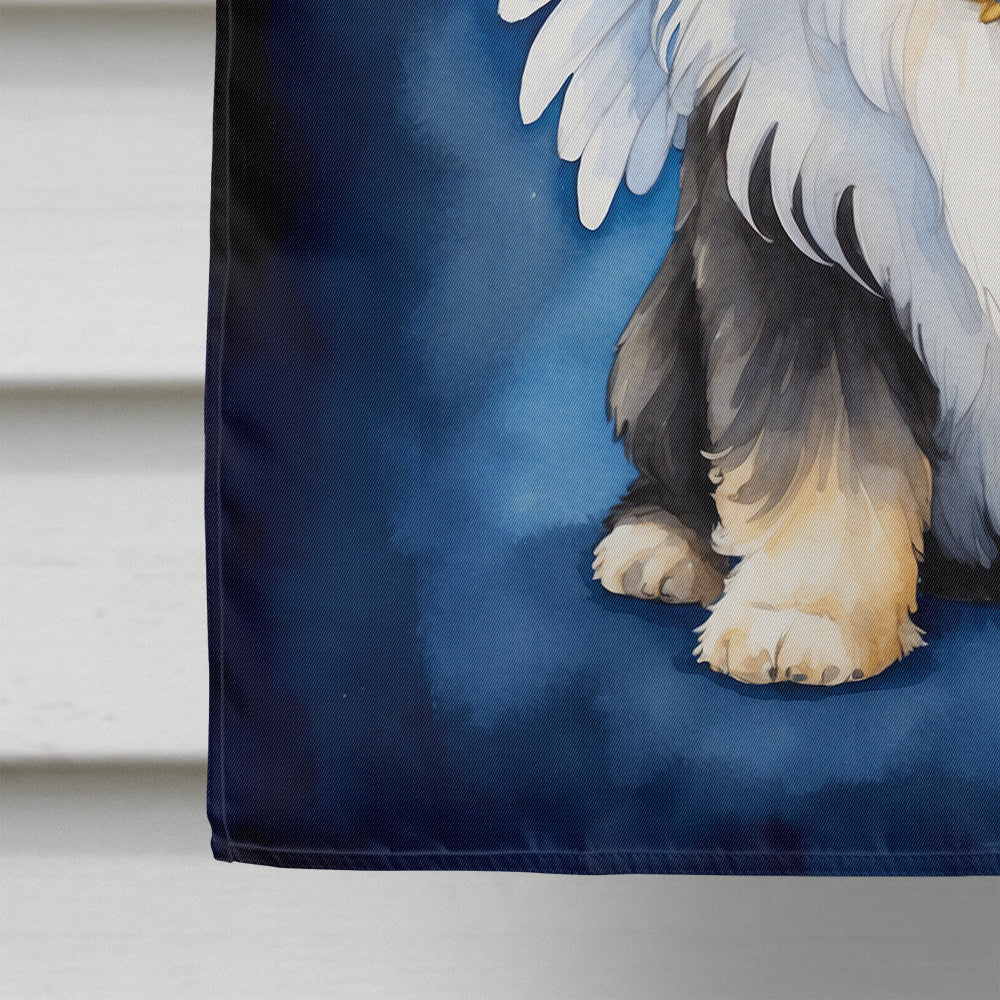 Havanese My Angel House Flag 28x40 Porch Sleeve Pole Decorative Outside Yard Banner Artwork Wall Hanging, Polyester