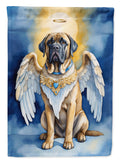 Mastiff My Angel House Flag 28x40 Porch Sleeve Pole Decorative Outside Yard Banner Artwork Wall Hanging, Polyester