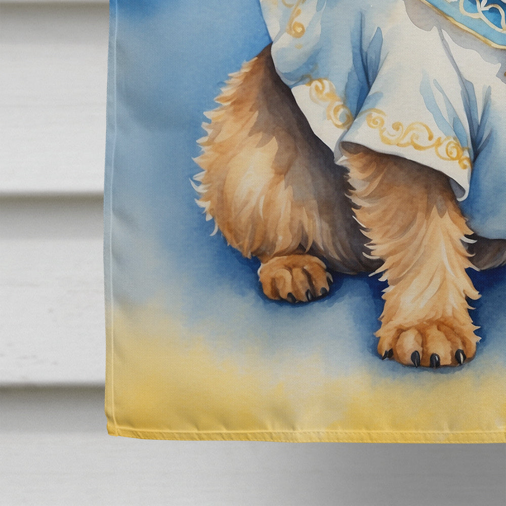 Norwich Terrier My Angel House Flag 28x40 Porch Sleeve Pole Decorative Outside Yard Banner Artwork Wall Hanging, Polyester