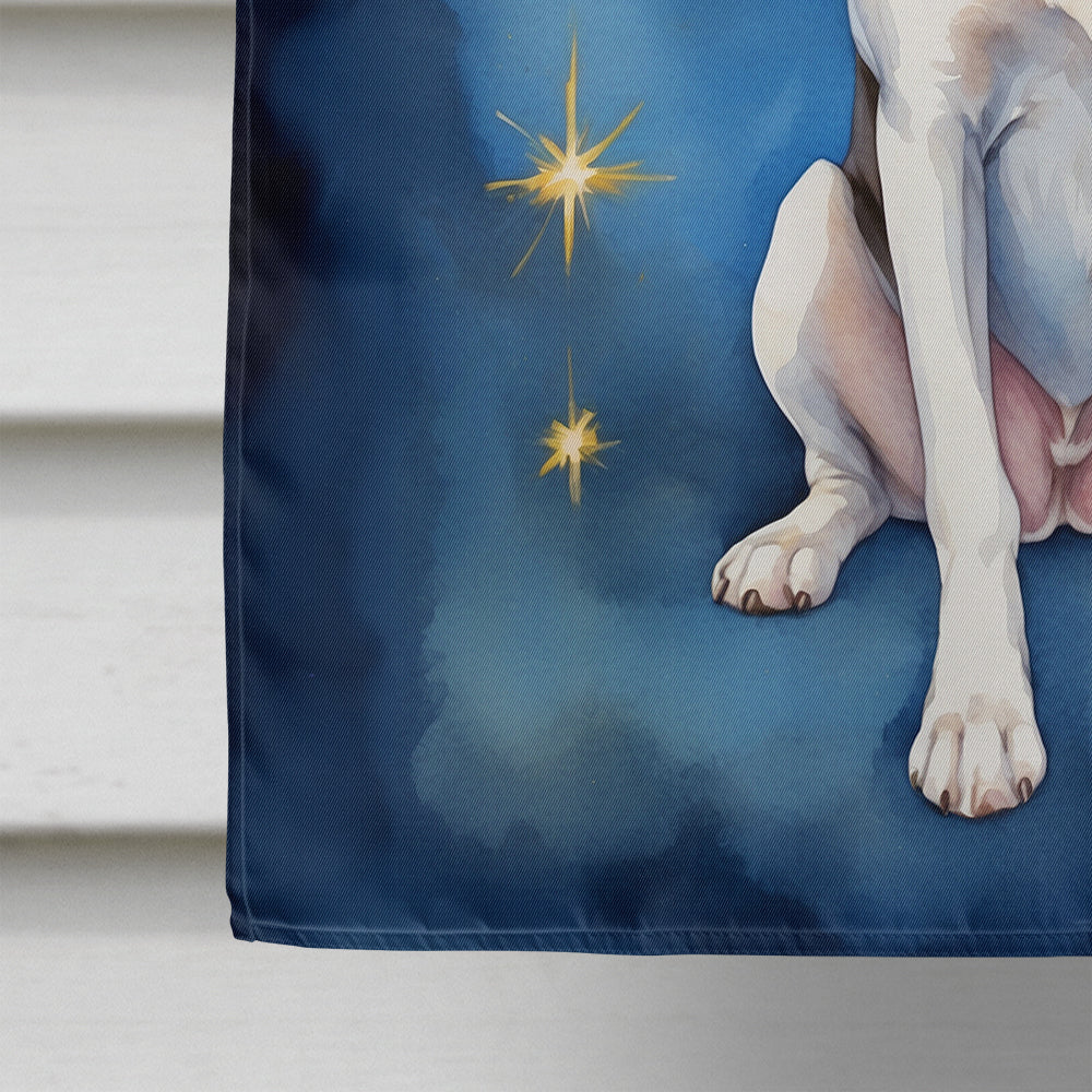 Pointer My Angel House Flag 28x40 Porch Sleeve Pole Decorative Outside Yard Banner Artwork Wall Hanging, Polyester