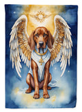 Redbone Coonhound My Angel House Flag 28x40 Porch Sleeve Pole Decorative Outside Yard Banner Artwork Wall Hanging, Polyester
