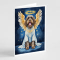 Wirehaired Pointing Griffon My Angel Greeting Cards Pack of 8 Blank Cards with Envelopes Whimsical A7 Size 5x7