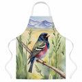 Colorado Lark Bunting Apron Cooking Kitchen Server Baking Crafts Gardening for Adult Women Men, Unisex, Large, Multicolor