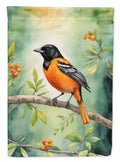 Maryland Baltimore Oriole House Flag 28x40 Porch Sleeve Pole Decorative Outside Yard Banner Artwork Wall Hanging, Polyester
