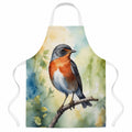 Michigan American Robin Apron Cooking Kitchen Server Baking Crafts Gardening for Adult Women Men, Unisex, Large, Multicolor