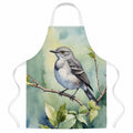 Mississippi Northern Mocking bird Apron Cooking Kitchen Server Baking Crafts Gardening for Adult Women Men, Unisex, Large, Multicolor