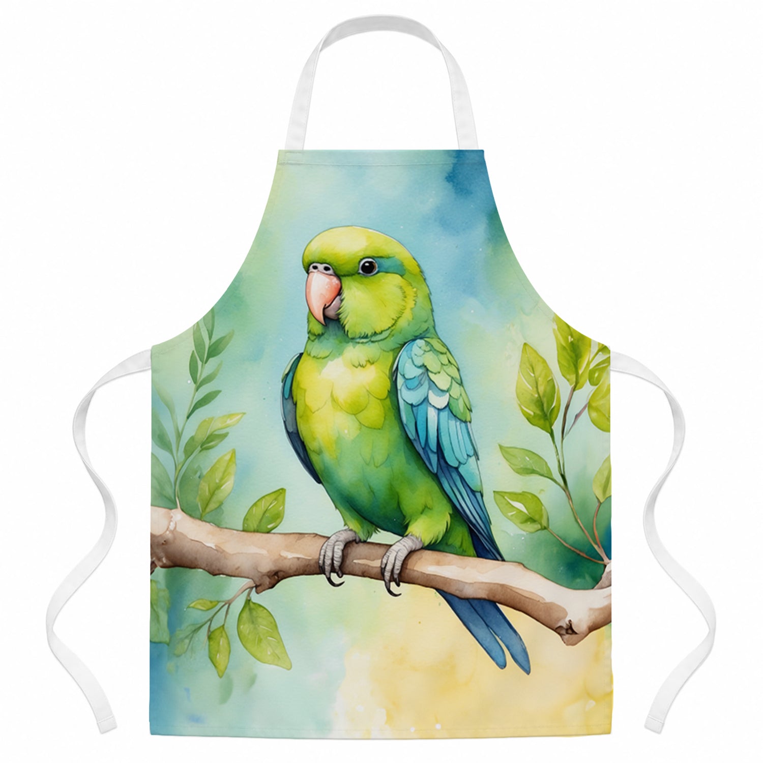 Parrotlet Apron Cooking Kitchen Server Baking Crafts Gardening for Adult Women Men, Unisex, Large, Multicolor