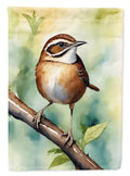 South Carolina Wren House Flag 28x40 Porch Sleeve Pole Decorative Outside Yard Banner Artwork Wall Hanging, Polyester