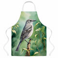 Tennessee Northern Mockingbird Apron Cooking Kitchen Server Baking Crafts Gardening for Adult Women Men, Unisex, Large, Multicolor