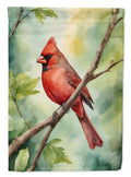 West Virginia Northern CardInal House Flag 28x40 Porch Sleeve Pole Decorative Outside Yard Banner Artwork Wall Hanging, Polyester