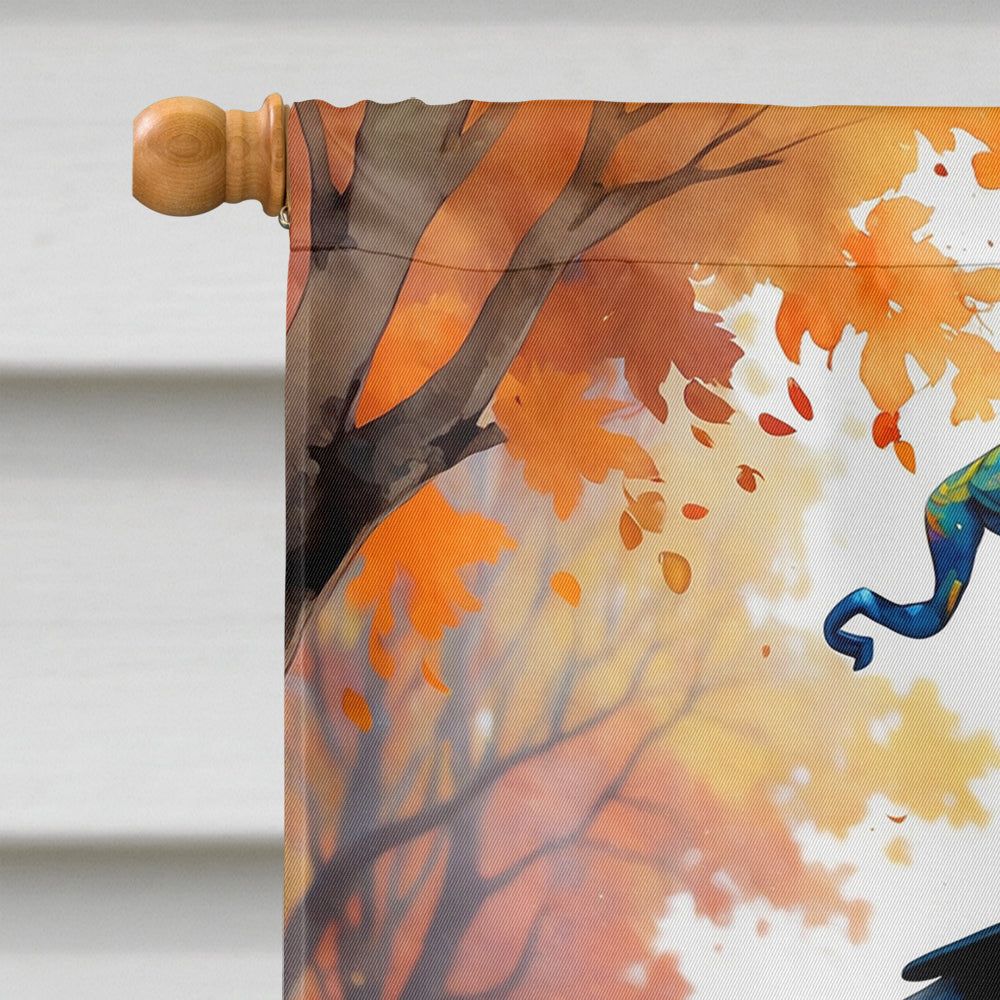 Pug Halloween Trick or Treat House Flag 28x40 Porch Sleeve Pole Decorative Outside Yard Banner Artwork Wall Hanging, Polyester