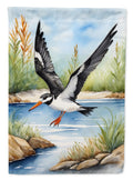 Black Skimmer Bird House Flag 28x40 Porch Sleeve Pole Decorative Outside Yard Banner Artwork Wall Hanging, Polyester