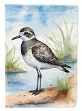 Black-bellied Plover Bird House Flag 28x40 Porch Sleeve Pole Decorative Outside Yard Banner Artwork Wall Hanging, Polyester