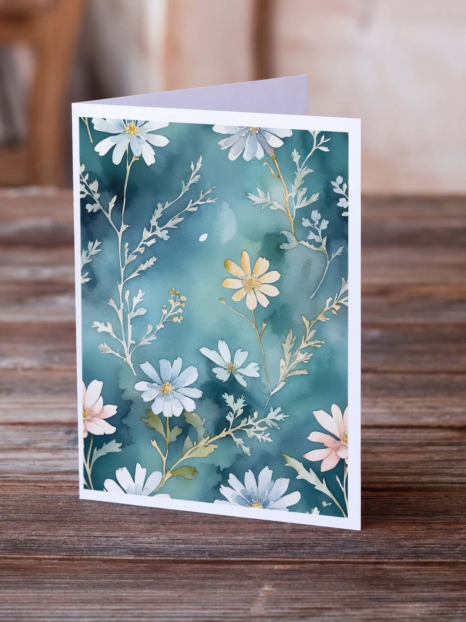 Dusty Miller Greeting Cards Pack of 8 Blank Cards with Envelopes Whimsical A7 Size 5x7