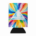 Gay Pride Intersectional Prism  Can or Bottle Hugger Cooler Sleeve for Standard 12 oz Cans, Insulated Foam Beer & Soda Can Hugger Reusable